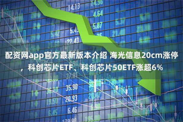 配资网app官方最新版本介绍 海光信息20cm涨停,科创芯片ETF、科创芯片50ETF涨超6%